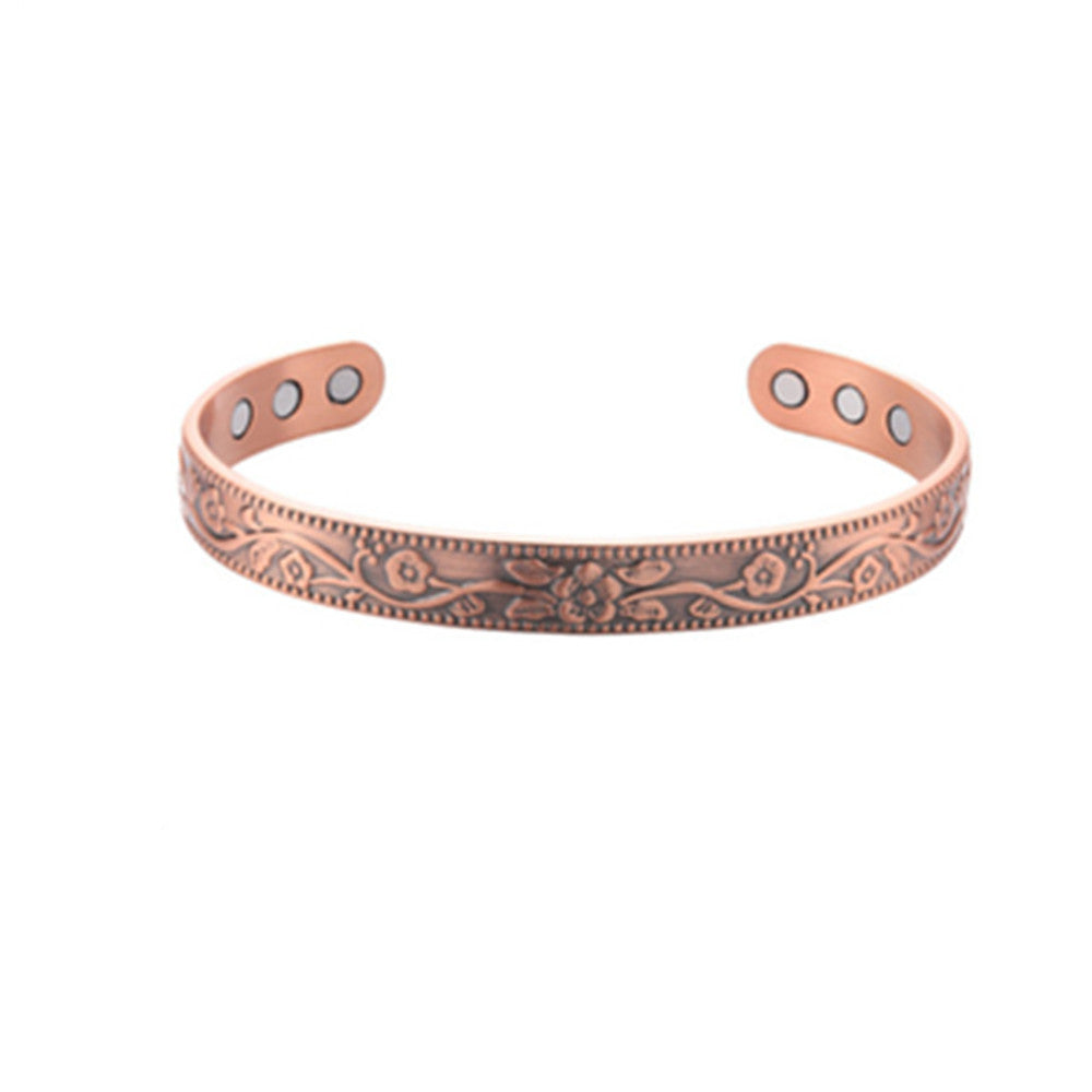 Copper Bracelet Magnetic Bracelet Opening Bracelet Tree Of Life Bracelet Alloy