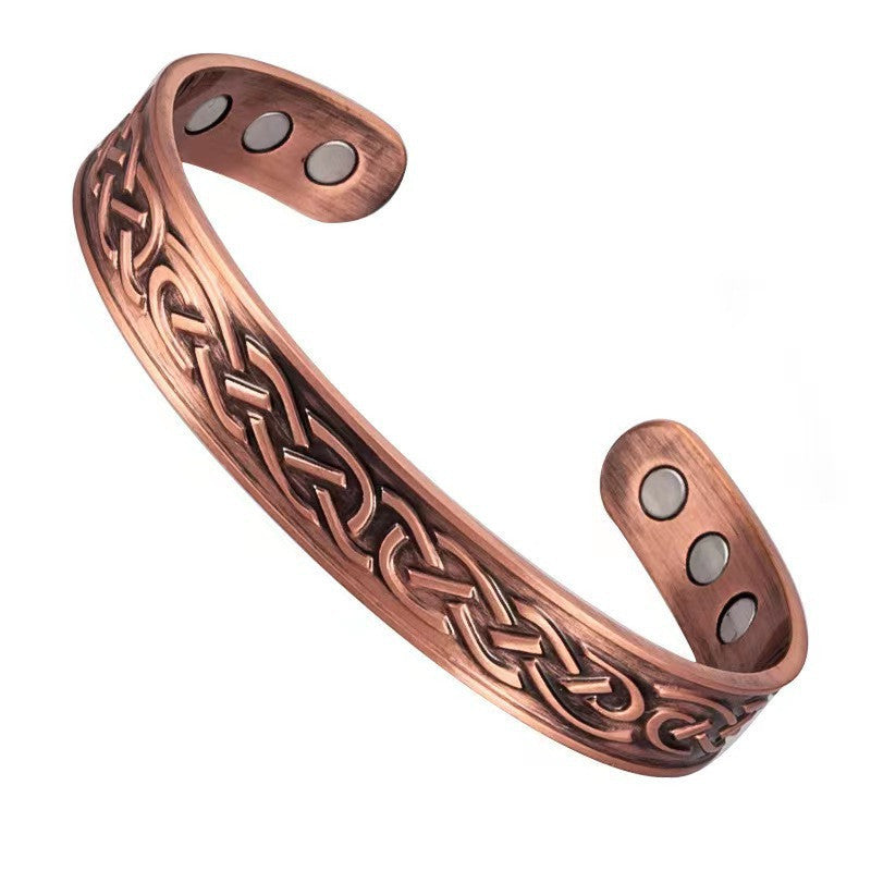 Copper Bracelet Magnetic Bracelet Opening Bracelet Tree Of Life Bracelet Alloy