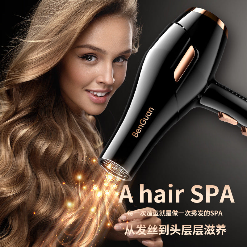 Factory Direct High-power Hair Salon Hair Dryer Blue Light Anion Hair Dryer Household Cross-border One-piece Delivery