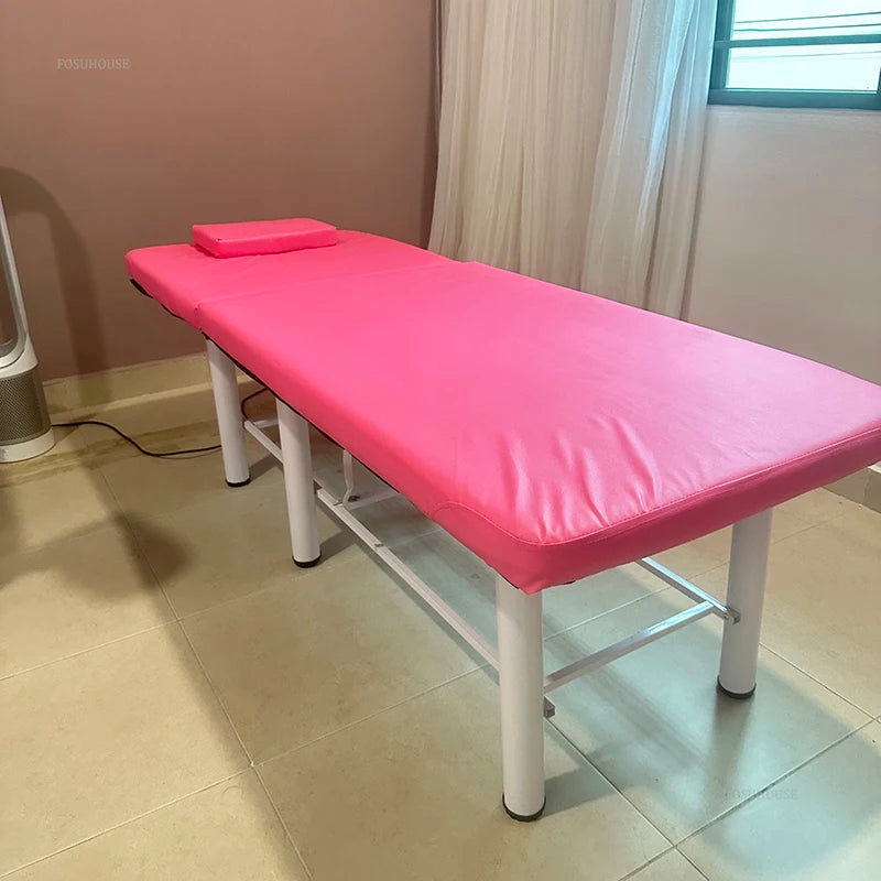 Portable Massage Bed for Beauty Salon Special Folding Bed Minimalist Salon Furniture Household Spa Stretcher for Massage Beds