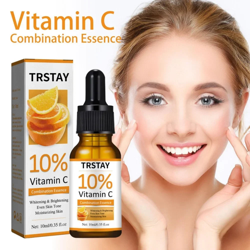 Vitamin C Serum Face Whitening Facial Serum Hyaluronic Acid Remove Dark Spot Korean Skin Care New Beauty Health Products