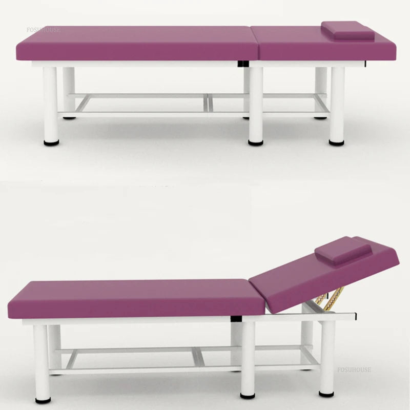 Portable Massage Bed for Beauty Salon Special Folding Bed Minimalist Salon Furniture Household Spa Stretcher for Massage Beds